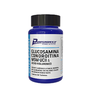 GLUCOSAMINA CONDROITIN MSM UC-II & ÁCIDO HIALURÔNICO – 90 TAB