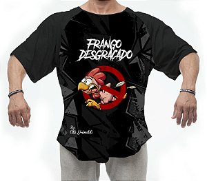 CAMISA MORCEGÃO OLD SCHOOL FRANGO DESGRAÇADO TAM GG