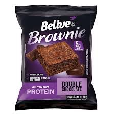 BROWNIE DOUBLE CHOCOLATE PROTEIN BELIVE 40G