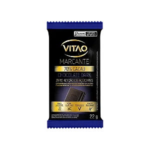 CHOCOLATE VITAO MARCANTE DARK 70% ZERO AÇÚCAR 22G
