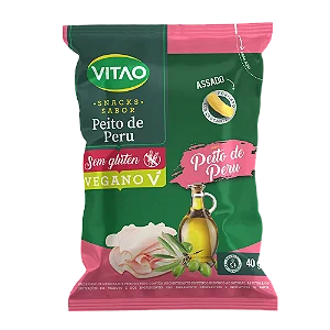 SNACK INTEGRAL PEITO DE PERU 40G VITAO