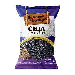 CHIA EM GRÃOS SABORES DO CAMPO 120G