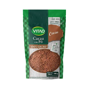 100% CACAU EM PÓ 100G VITAO