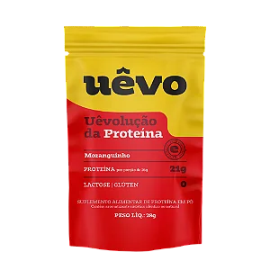 SACHÊS ALBUMINA MORANGO UÊVO 28G