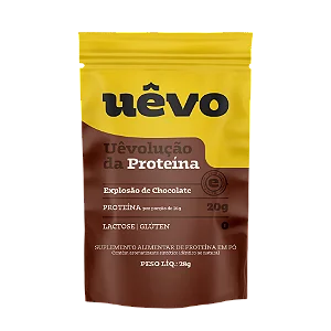 SACHÊS ALBUMINA CHOCOLATE UÊVO 28G