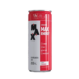 MAX ENERGY FRAMBOESA 269ML MAX TITANIUM