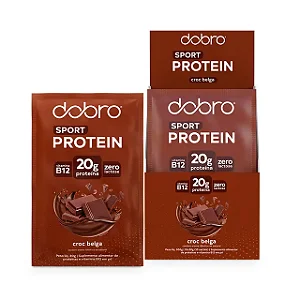 SACHÊS DOBRO SPORT PROTEIN CROC BELGA 30G