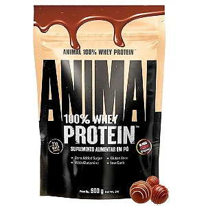 ANIMAL 100% WHEY PROTEIN CHOCOLATE TRUFADO REFIL 900G UNIVERSAL