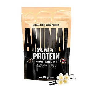 ANIMAL 100% WHEY PROTEIN BAUNILHA REFIL 900G UNIVERSAL