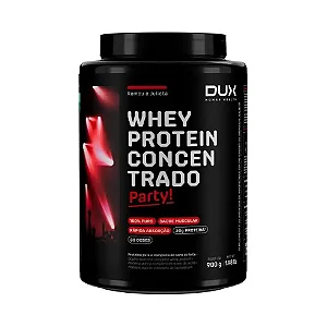 WHEY PROTEIN CONCENTRADO PARTY ROMEU E JULIETA DUX NUTRITION - POTE 900G