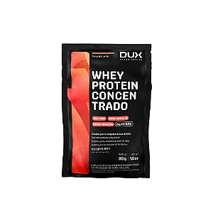 SACHÊS WHEY PROTEIN CONCENTRADO DOCE DE LEITE DUX NUTRITION 30G