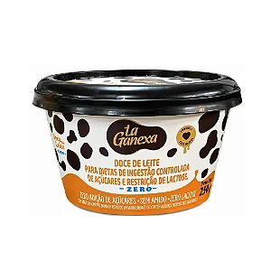 DOCE DE LEITE ZERO 250G LA GANEXA