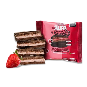 PRADO PROTEIN ALFA CRUNCHY SABOR MORANGO 45G