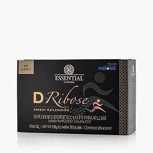 D-RIBOSE BOX 150G ESSENTIAL NUTRITION - (Box c/ 30 sachês de 5g)