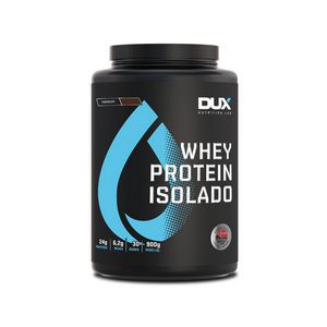 WHEY PROTEIN ISOLADO CHOCOLATE DUX NUTRITION - POTE 900G