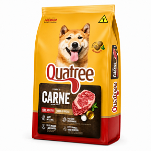 Ração Quatree Carne Cães Adultos Todas as Raças