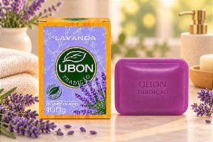 Sabonete Natural Glicerinado Ubon Lavanda 100g