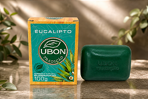 Sabonete Natural Glicerinado Ubon Eucalipto 100g