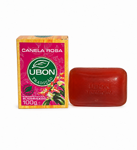 Sabonete Natural Glicerinado Ubon Canela Rosa 100g