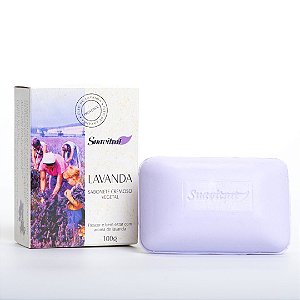 Sabonete Cremoso Suavitrat Vegetal Lavanda 100g