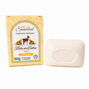Sabonete Cremoso Suavitrat Leite de Cabra e Mel 100g