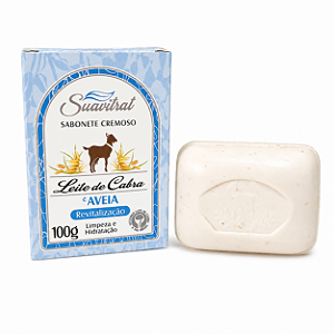 Sabonete Cremoso Suavitrat Leite de Cabra e Aveia 100g