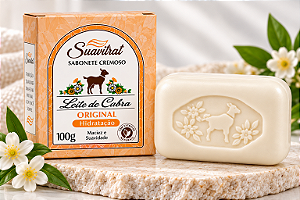 Sabonete Cremoso Suavitrat Leite de Cabra Original 100g