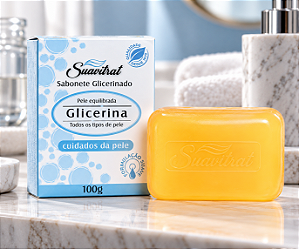 Sabonete Glicerinado Suavitrat Glicerina 100g