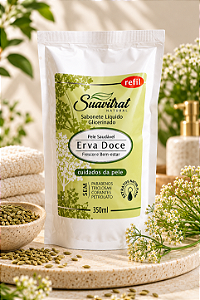 REFIL- Sabonete Líquido Suavitrat Erva Doce 350ml