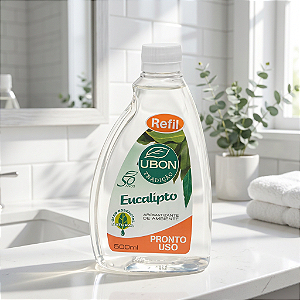 REFIL - Aromatizante de Ambiente Ubon Pronto Uso Eucalipto 500ml