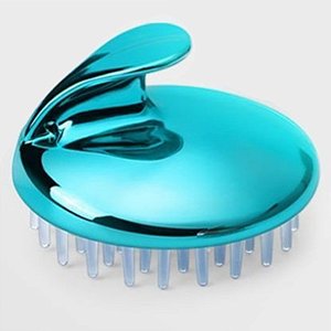 Escova Massageadora de Silicone para Cabelos