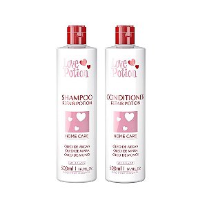 Home Care Repair - Shampoo e Condicionador 500ml - Love Potion