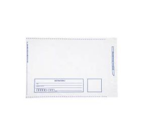 Envelope Plástico 26x36 Remetente e Destinatário Branco - Pct com 250 unidades