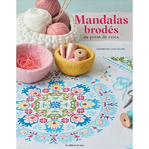 Mandalas brodés au point de croix