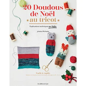 20 doudous de Noël au tricot