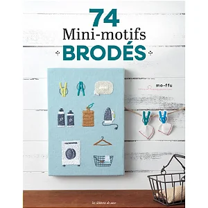 74 mini-motifs brodés