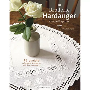 Broderie Hardanger simple et épurée