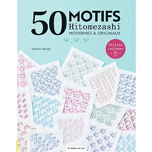 50 motifs Hitomezashi. Modernes & originaux