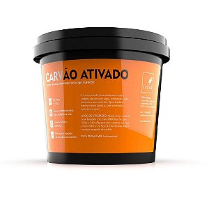 Carvão Ativado Cubos 1,1kg 2,2 Litros