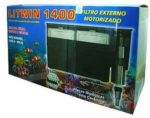 Filtro externo aquários tipo Hang On 1400 Litwin 127v