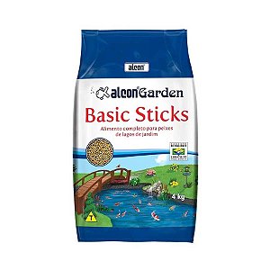 Ração Garden Basic Sticks Alcon 4kg
