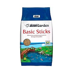 Ração Garden Basic Sticks Alcon 1,5kg