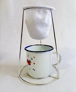 Coador de café médio (19 cms) - Ideal para xícaras de até 400 ml