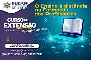 O Ensino à Distância na Formação dos Professores