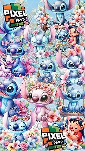 Kit Digital Stitch  jardim