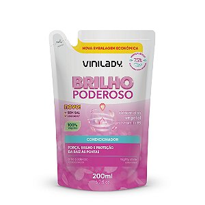 Sachê Condicionador Brilho Poderoso 200ml