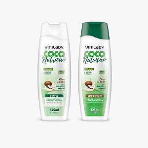 Kit Shampoo + Condicionador Coco Nutrição 325ml