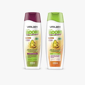 Kit Shampoo + Condicionador Super Boom 325ml