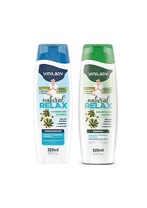 Kit Shampoo + Condicionador Natural Relax 325ml