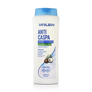 Shampoo Anticaspa Hidratante Coco 400ml